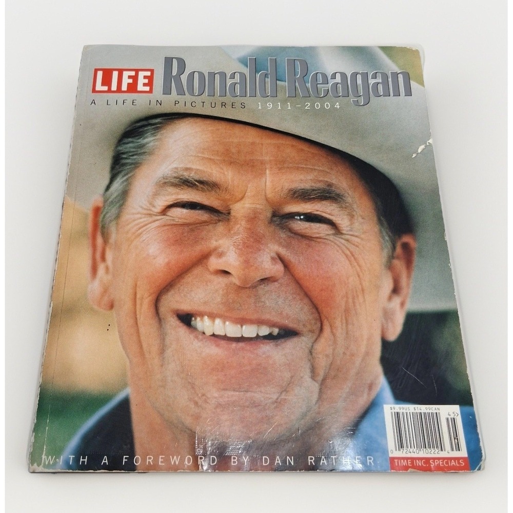 LIFE Ronald Reagan A Life in Pictures 1911-2004 Special Magazine Dan Rather